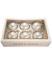 30507130090000 Kurt Adler Set Of Silver Cross Ball Ornaments 086131447754