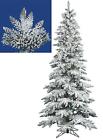 30713714 Vickerman 7.5 Pre-lit Snow Flocked