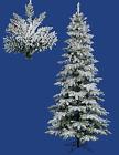 30732214 Vickerman 7.5 Pre-lit Flocked 762152582024