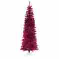 30861273 Vickerman Pink Prelit Christmas Pencil Tree With Lights 7.5 Fuschia New 093422089746