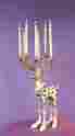 31093239 Patience Brewster Krinkles Vixen Reindeer Christmas Candle Candelabra 257554054816