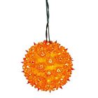 31410362  Vickerman Orange Lighted Twinkling Starlight Sphere Christmas Decoration 762152353792
