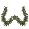 31466958 Northlight Snow Mountain Pine Artificial Christmas Garland Unlit 762152349139