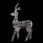 31740161  Northlight Led Lighted Standing Reindeer Outdoor Christmas Decoration 093422992374