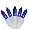 31751084 Brite Star Blue Mini Christmas Lights Spacing White 093422540193