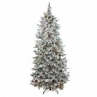 31752276 Northlight Seasonal Pre-lit Flocked 093422662079