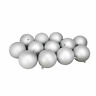 31754059 Northlight Shatterproof Shiny Burgundy Red Christmas Ball Ornaments 093422906746