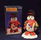 32-91039 Sears Snowman Clay Dough Decoration Christmas Figure Vintage