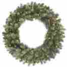 32149926 Vickerman 48 Pre-lit Colorado Blue Spruce Commercial Christmas Wreath Clear Led Lights 093422131513