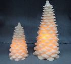 3216307 Unbranded Set Of Illuminating Flickering Glittery Lighted White 048893826291