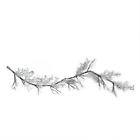 32283920 Northlight Clear Ice And Snowflakes On Black Twig 715833110030