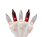 32602431 Northlight Seasonal Red Clear Mini Christmas Lights Spacing 191296023597