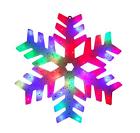32606072 Northlight Led Color Changing Christmas Snowflake Window Silhouette 191296042291