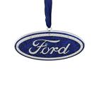 32631774 Northlight Blue Ford Logo Silver Plated Christmas Tree 191296011129
