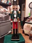 32632772 Unbranded Red Green And Gold Wooden Christmas Nutcracker Soldier With