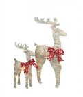 32634986 Northlight Christmas Outdoor Decorations Sparkling Standing Reindeer 0191296072199