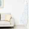 328418 Vidaxl Artificial Half Christmas Tree With Stand White 720286361504
