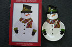 7303845 32850 Zulauf Designs Christmas Snowman Candy New In Box 730384328505