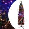329037 Vidaxl Artificial Slim Christmas Tree With Stand Fiber 720286362228