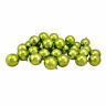 32911623 Northlight Kiwi Green Shatterproof Shiny Christmas Ball Ornaments 193228059032