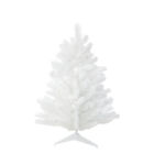 32913189 Northlight Snow White Artificial Christmas Tree Unlit 193228039256
