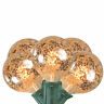32913387 Northlight Clear Mercury Glass Globe Christmas Lights Ft 193228038457