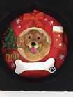 331-15 Es Pets Golden Retriever Dog Wreath Christmas Ornament 608938523877