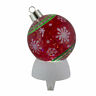 33694943 Roman Led Snow Globe Christmas Ornament Stocking Holder 193228758027