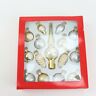 33816774 Northlight Gold Silver Matte Christmas Mini Tree Topper 191296348904
