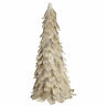 34314954 Northlight Gold Feather Table Top Christmas Tree With 195271881189