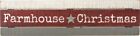 34897 Pbk Primitive Farmhouse Christmas Country Slat Sign Star