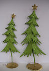 3514141 Raz Imports Glittered Tree Set Of Made Metal 048893655884