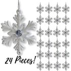 35851 Banberry Designs White Snowflakes 794580358513