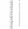 G3606863 3616526 Snowball Garland Raz Imports 15 Snowman Head Christmas Tree Topper Tinsel Tangle New