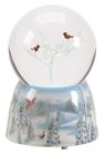 37117 Roman Winter Cardinals Musical Snow Globe Glitterdome 089945392999