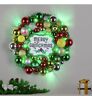 3723658 Gemmy The Grinch Merry Grinchmas Christmas Wreath Led 191245120384