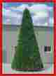 37496 Cone Christmas Tree North Pole Decor Huge 25ft Green For Outdoor Home Yard Holiday Season 7104384237496
