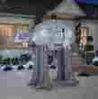 0867865 37523 Gemmy Star Wars Self-inflatable Christmas Holiday Decoration At-at On Snow Base Scene 086786375235