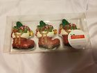 377362 Celebrate It Red Shatterproof Glitter Santas Boot Christmas Ornaments