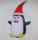 0867860 39032 Gemmy Airblown Foot Tall Penguin With Hat 086786390320