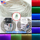 3528 3ft-164ft Strip Genric 110v Smd Rgb Led Colors Rope Light Waterproof Remote Lot