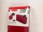 3p22 Rubbermaid Tree Keeper By Christmas Storage Holds Ft Red New