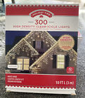 66422m 4 Boxes 300 Each White Icicle Christmas Lights. High Density. All Bnib. 40ft Ttl