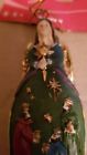 400022769136 Unbranded Christmas Angel Green Dress With Wise Men