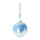 40032837 Wedgwood Annual Holiday Ornament Winter Scene Blue 701587390354