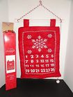 400441713000 Home Accents Holiday Hanging Christmas Advent Calendar