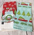 400993935462 Set Of Tea Towels Nicholas Square Christmas Tree
