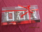 400994324524 St Nicholas Square Nip Set Ornament Frames Angels