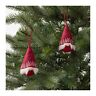 403.553.48 Ikea Vinter Hanging Decoration Plush Santa Claus Pack Nib