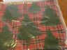 4049723 Pottery Barn Tree Applique Pillow Cover Christmas Plaid